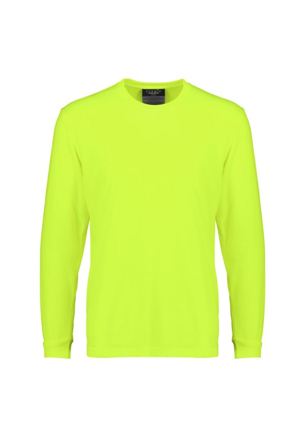 Mens Hi Vis Long Sleeve Tee (FBIZZH390)