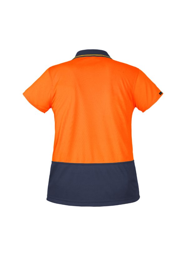 Womens Hi Vis Basic Short Sleeve Polo (FBIZZH731)