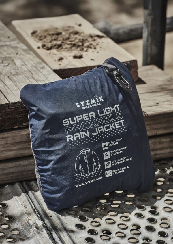 Unisex Super Light Packable Rain Jacket (FBIZZJ260)