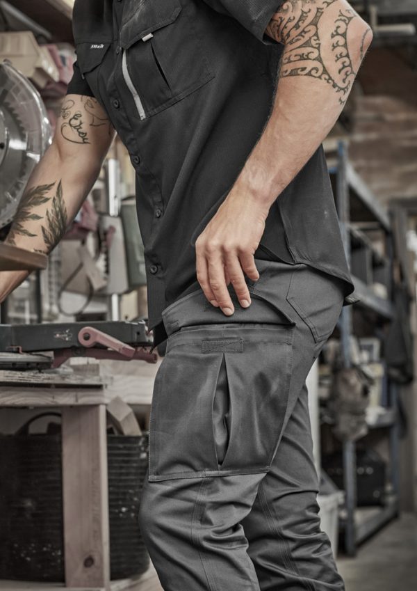 Mens Essential Basic Stretch Cargo Pant (FBIZZP230)