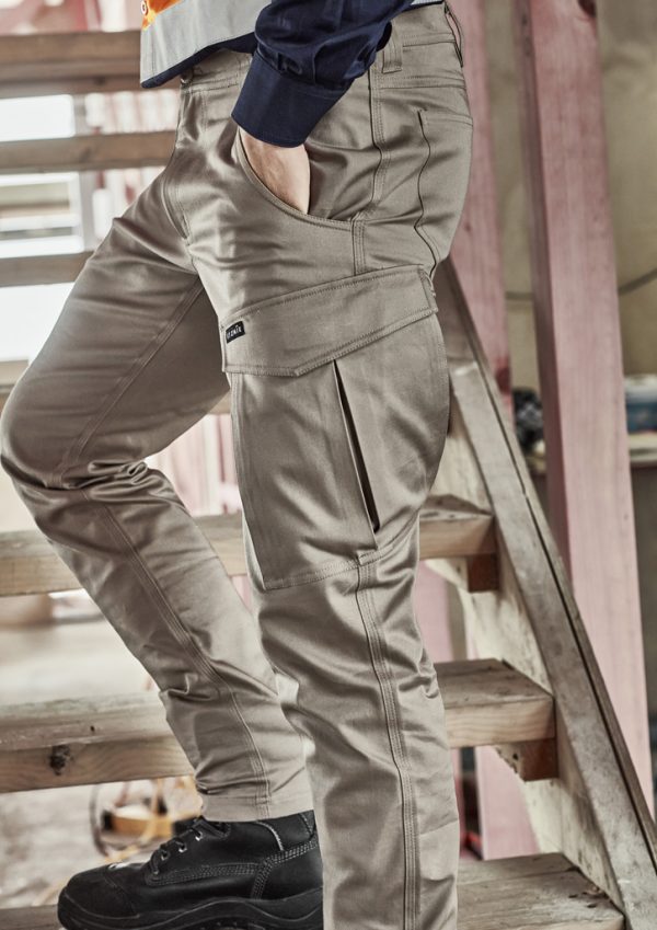 Mens Essential Basic Stretch Cargo Pant (FBIZZP230)