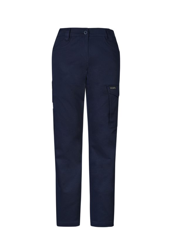 Womens Essential Basic Stretch Cargo Pant (FBIZZP730)