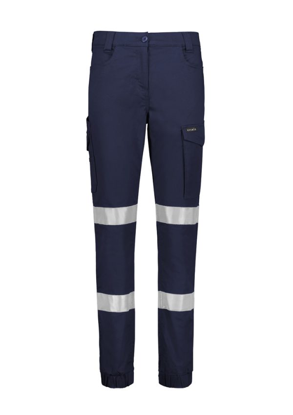 Womens Essential Stretch Taped Cargo Pant - Cuffed (FBIZZP735)