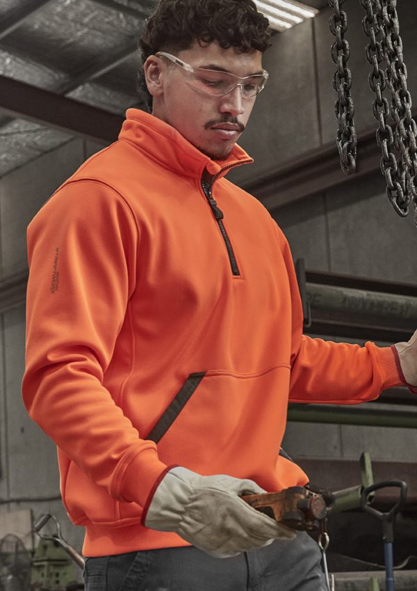 Unisex Streetworx Water Resistant 1/4 Zip Pullover (FBIZZT665)