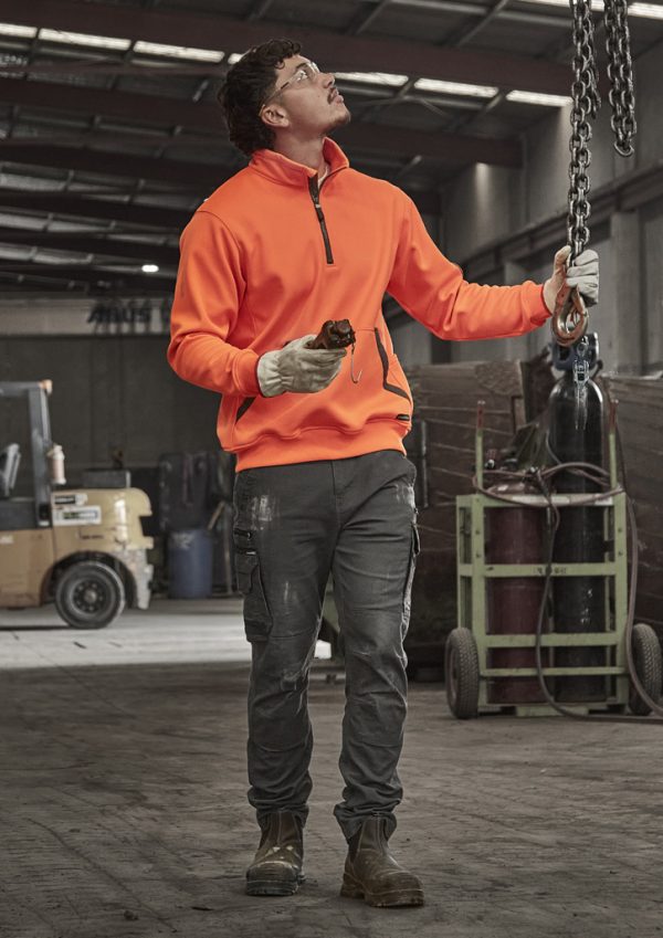 Unisex Streetworx Water Resistant 1/4 Zip Pullover (FBIZZT665)