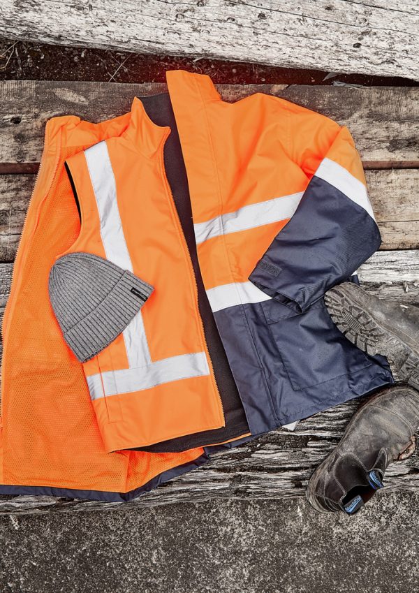 Unisex Hi Vis Waterproof Reversible Vest (FBIZZV228)