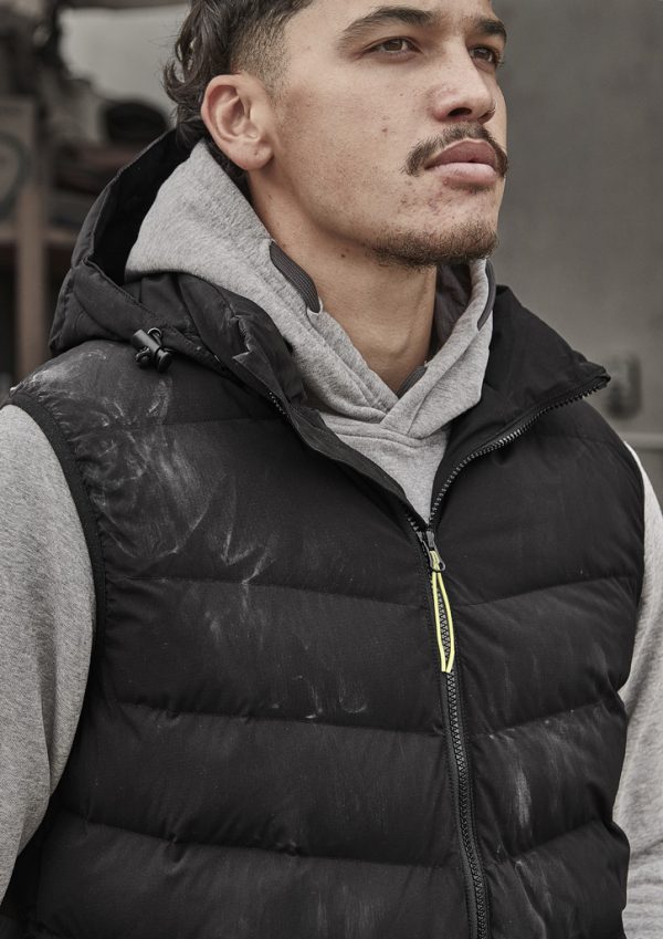 Unisex Streetworx Hooded Puffer Vest (FBIZZV245)