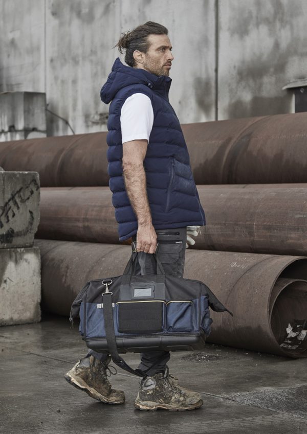 Unisex Streetworx Hooded Puffer Vest (FBIZZV245)