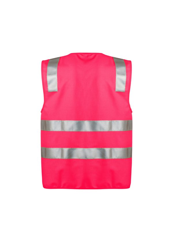 Unisex Hi Vis Zip Vest (FBIZZV998)