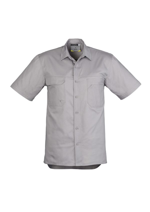 Mens Lightweight Tradie Short Sleeve Shirt (FBIZZW120)