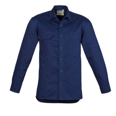 Mens Lightweight Tradie Long Sleeve Shirt (FBIZZW121)