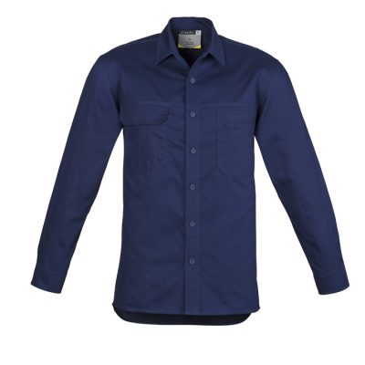 Mens Lightweight Tradie Long Sleeve Shirt (FBIZZW121)