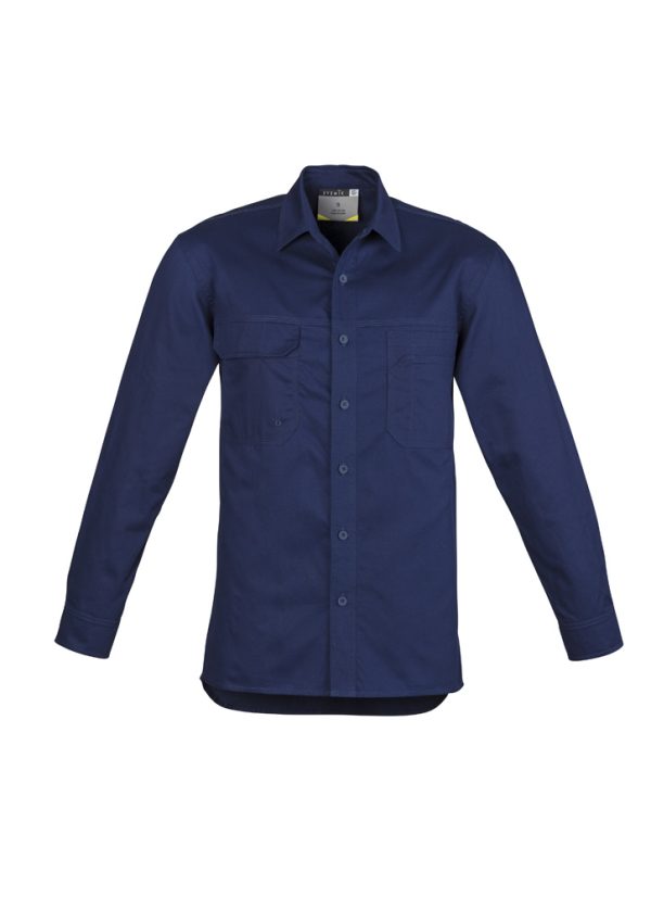 Mens Lightweight Tradie Long Sleeve Shirt (FBIZZW121)