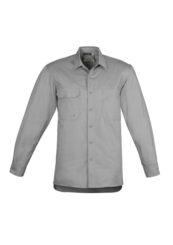 Mens Lightweight Tradie Long Sleeve Shirt (FBIZZW121)