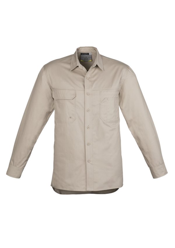 Mens Lightweight Tradie Long Sleeve Shirt (FBIZZW121)