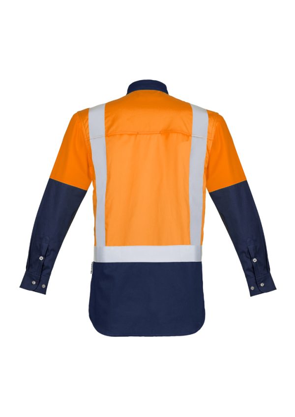 Mens Industrial Long Sleeve Shirt - Shoulder Taped (FBIZZW124)
