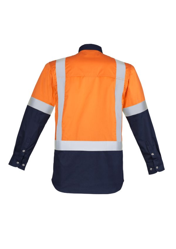 Mens Industrial Long Sleeve Shirt - Shoulder Taped (FBIZZW124)