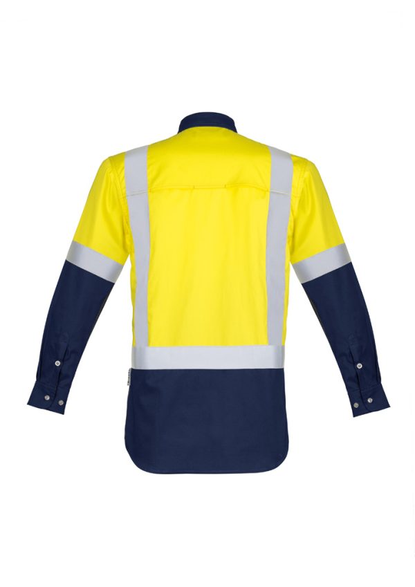 Mens Industrial Long Sleeve Shirt - Shoulder Taped (FBIZZW124)