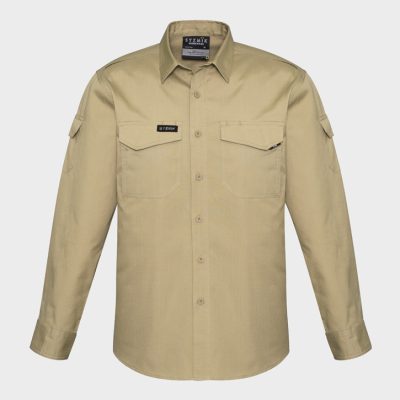 Mens Rugged Cooling Long Sleeve Shirt (FBIZZW400)