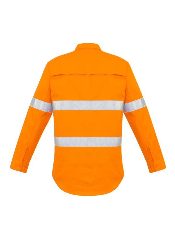 Mens Hi Vis Hoop Taped Long Sleeve Shirt (FBIZZW640)