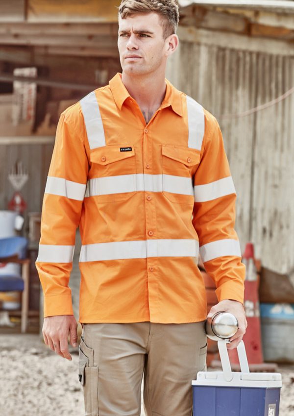 Mens Bio Motion VIC Rail Long Sleeve Shirt (FBIZZW680)