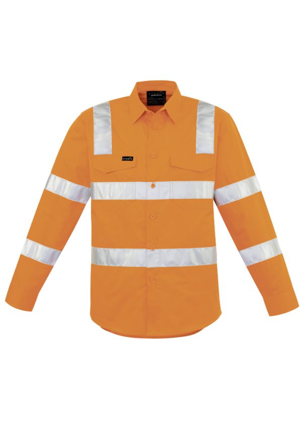 Mens Bio Motion VIC Rail Long Sleeve Shirt (FBIZZW680)