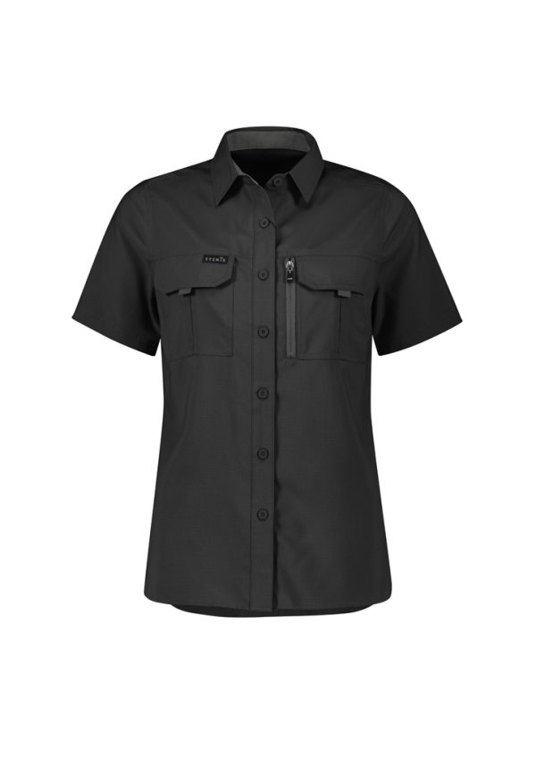 Womens Outdoor Short Sleeve Shirt (FBIZZW765)