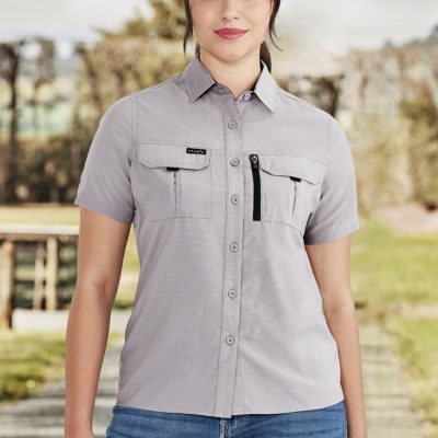 Womens Outdoor Short Sleeve Shirt (FBIZZW765)