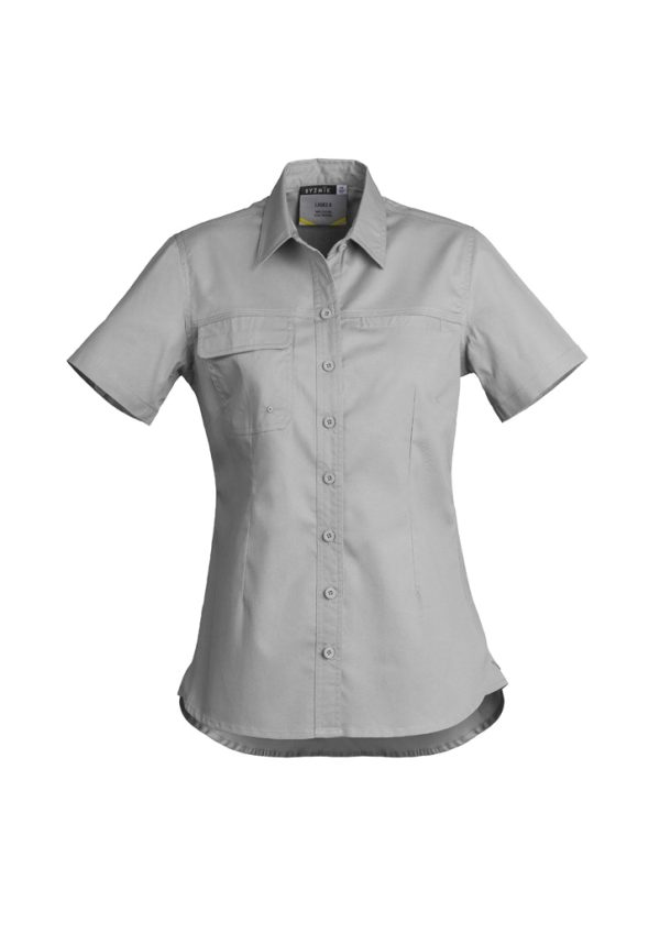 Womens Lightweight Tradie Short Sleeve Shirt (FBIZZWL120)