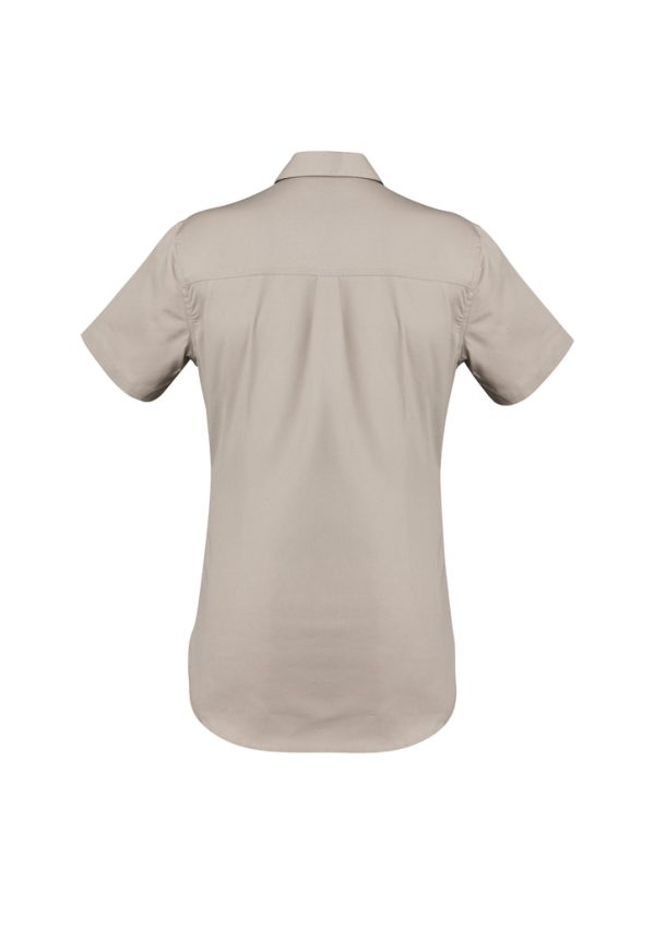 Womens Lightweight Tradie Short Sleeve Shirt (FBIZZWL120)