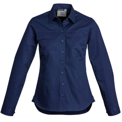 Womens Lightweight Tradie Long Sleeve Shirt (FBIZZWL121)