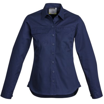 Womens Lightweight Tradie Long Sleeve Shirt (FBIZZWL121)