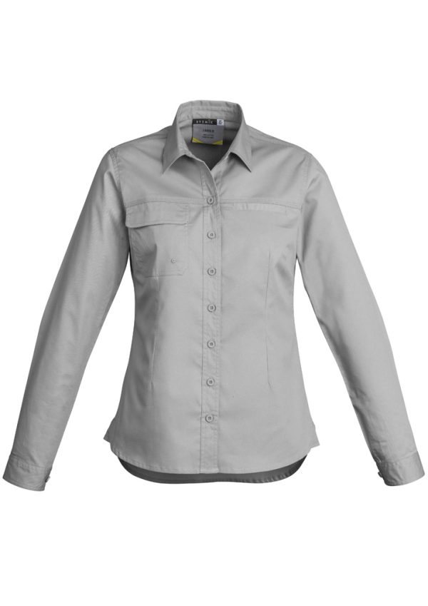 Womens Lightweight Tradie Long Sleeve Shirt (FBIZZWL121)