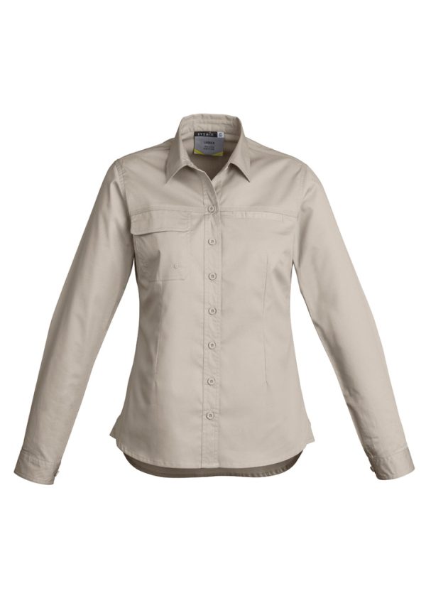 Womens Lightweight Tradie Long Sleeve Shirt (FBIZZWL121)