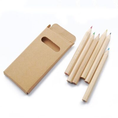 Elementary 6 Pce Coloured Pencil Set (MAXUMMAXB968)