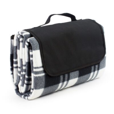 Picnic Tartan Blanket – Black/Grey (MAXUMMAXCA3009)
